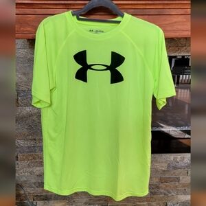 Under Armour Neon Green Short Sleeve Tee